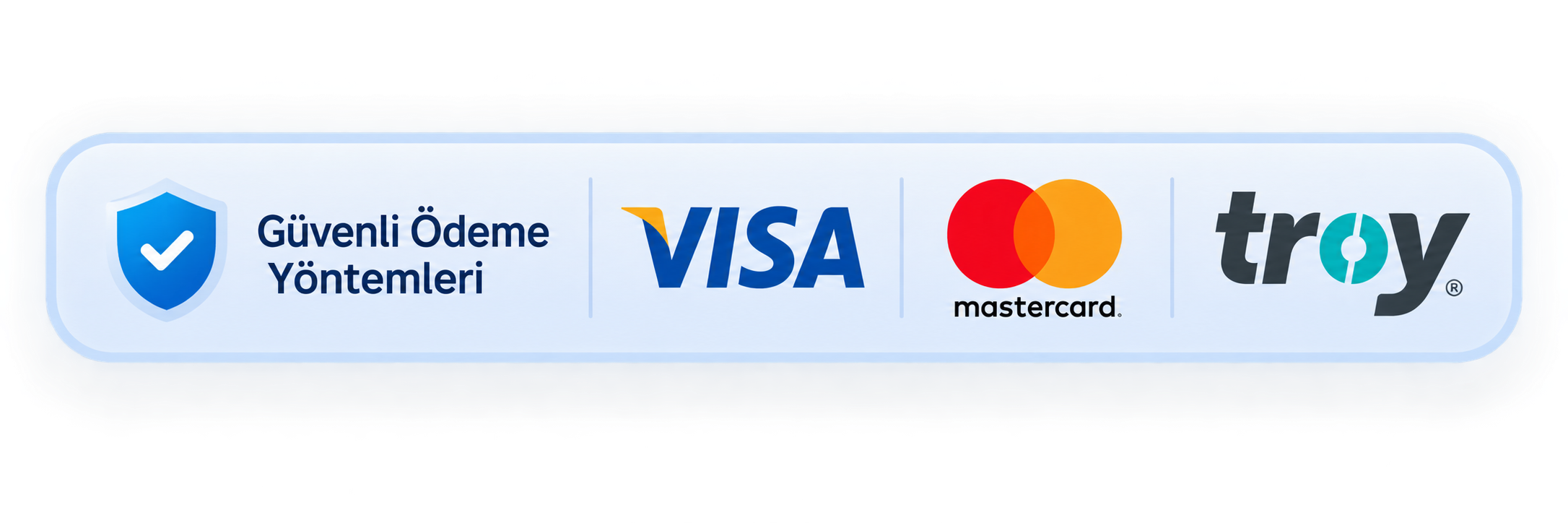 Visa, Mastercard ve diğer ödeme yöntemleri